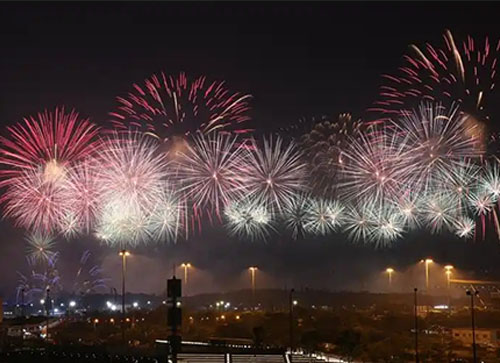 昆明焰火晚会